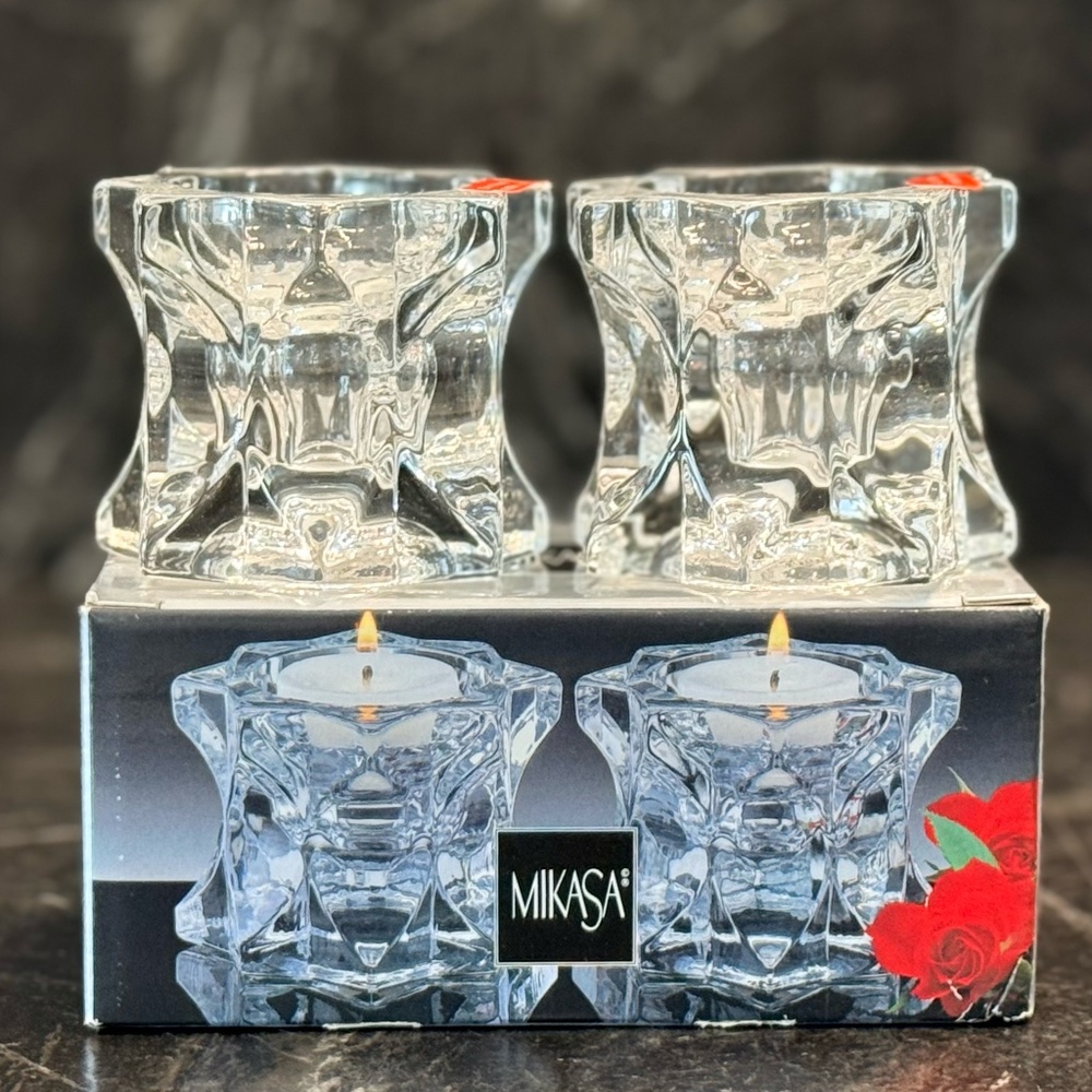 MIKASA "Sparkling Star" Votive Candleholder (Set of 2)